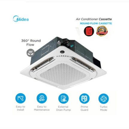 MIDEA CASSETTE - MIH140Q4HN18 4-way cassette + T-MBQ4-01F Panel